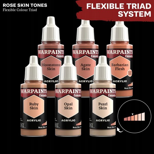 The Army Painter Warpaints Fanatic - Ακρυλικό Χρώμα Μινιατούρων Barbarian Flesh (18ml)