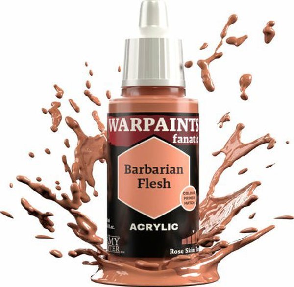 The Army Painter Warpaints Fanatic - Ακρυλικό Χρώμα Μινιατούρων Barbarian Flesh (18ml)