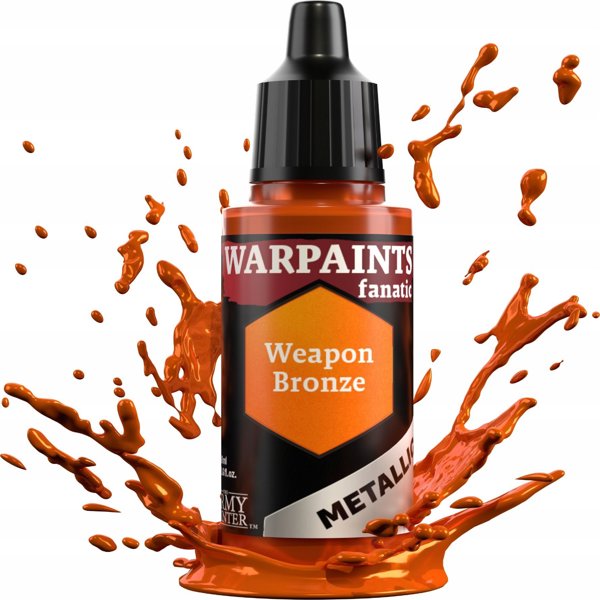 The Army Painter Warpaints Fanatic - Χρώμα Μοντελισμού Weapon Bronze, 18ml