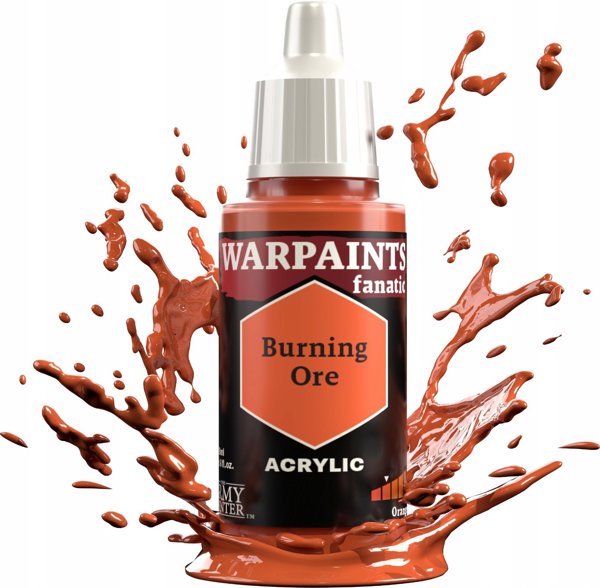 Army Painter Warpaints Fanatic Χρώμα Μοντελισμού - Hot Ore (Καυτό Μετάλλευμα) - 18ml