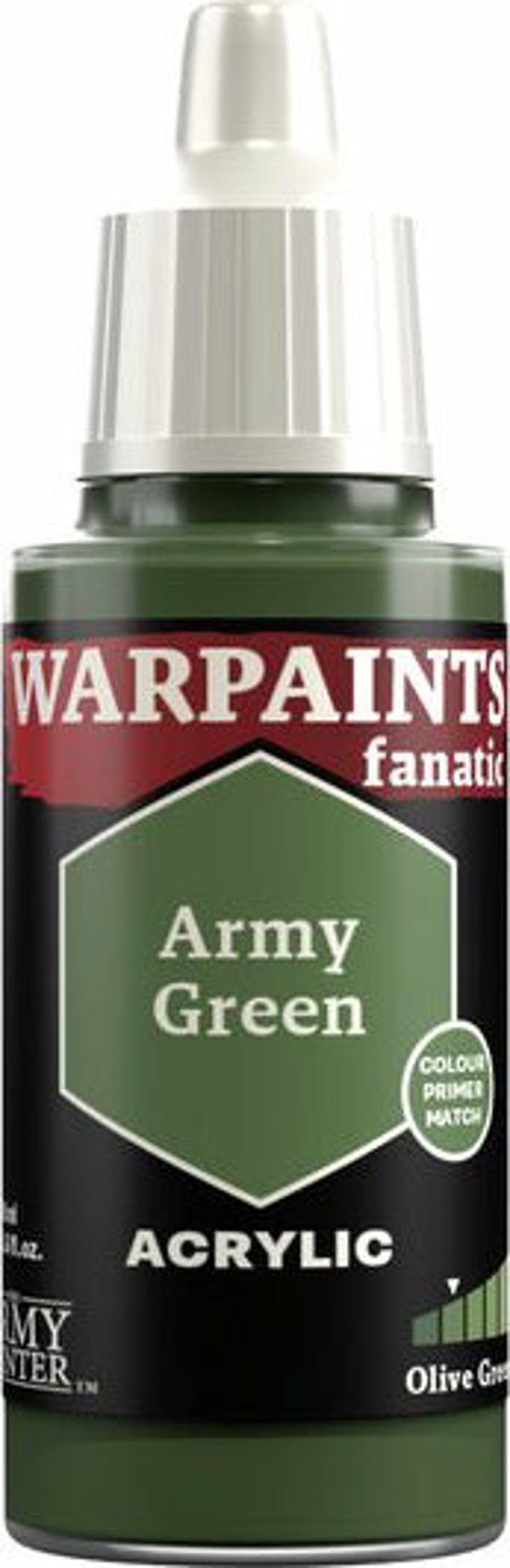 Army Painter The Army Painter: Warpaints - Fanatic - Στρατιωτικό Πράσινο