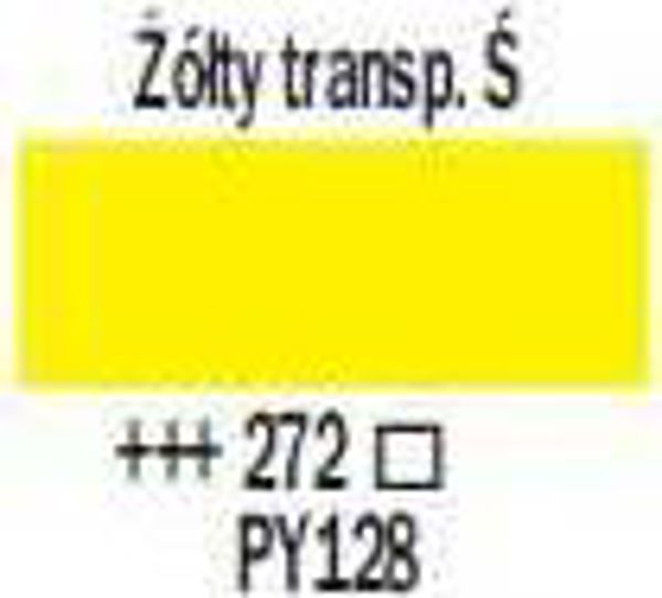 Artequipment Farba akrylowa TALENS AMSTERDAM 120ml 272 - TRANSPARENT YELLOW MEDIUM uniw