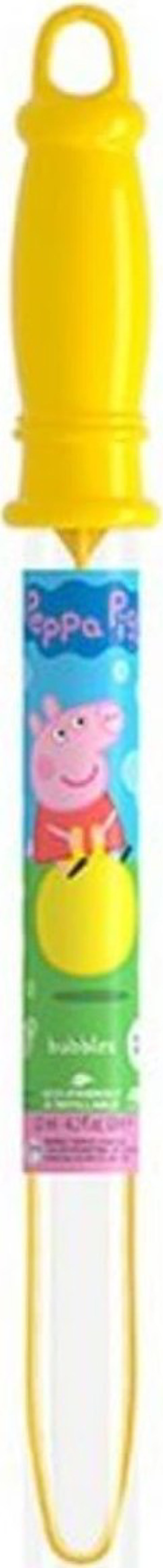 Artyk Peppa Pig Σπαθί για Σαπουνόφουσκες 120ml - 1 Τεμάχιο