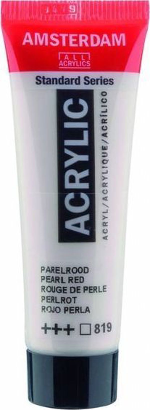 Talens Amsterdam Ακρυλικό Χρώμα Specialties 120ml - 819 Pearl Red
