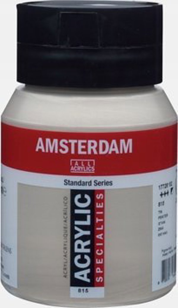 Ακρυλικό Χρώμα Amsterdam Standard Series Artequipment Pewter 815, 500ml