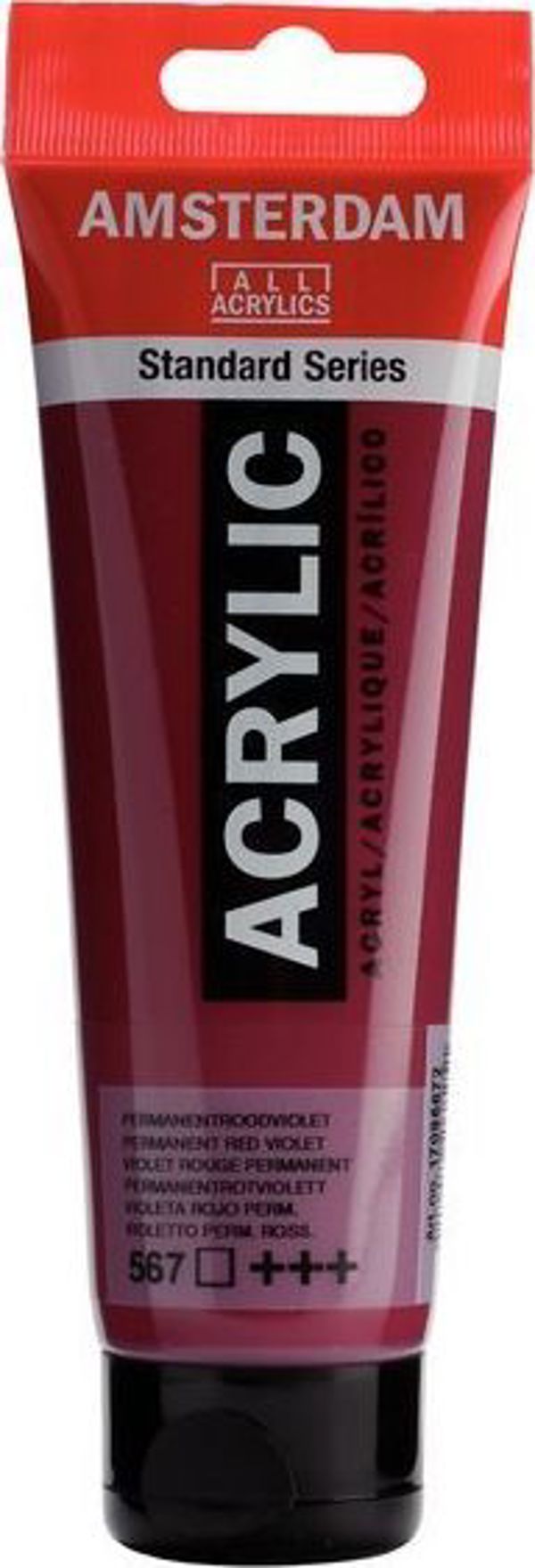 Artequipment Farba akrylowa TALENS AMSTERDAM 120ml 567 - PERMANENT RED VIOLET uniw
