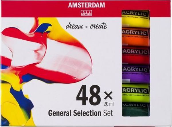 Artequipment TALENS AMSTERDAM ZESTAW 48X20 ML GENERAL SELECTION uniw