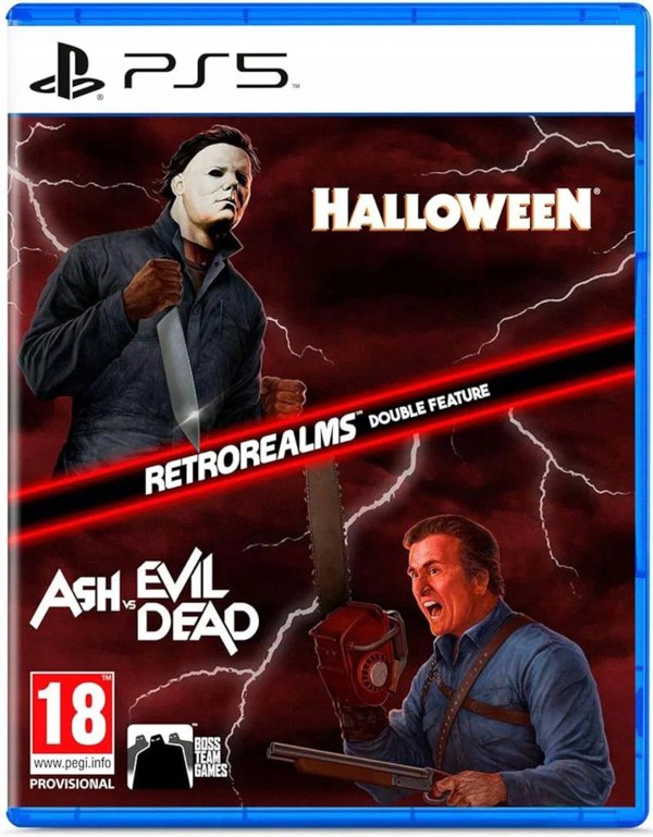 Artificial Mind & Movement Halloween & Ash vs. Evil Dead Retro Realms  PlayStation 5 - Spele