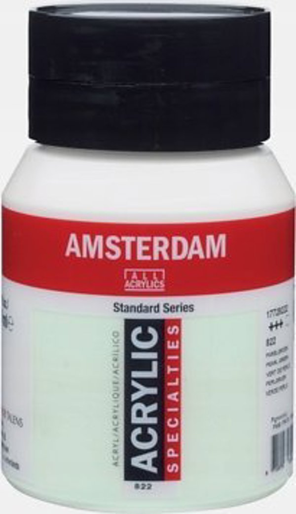 Ακρυλικό Χρώμα Amsterdam Standard Series Artequipment, Pearl Green 822, 500ml