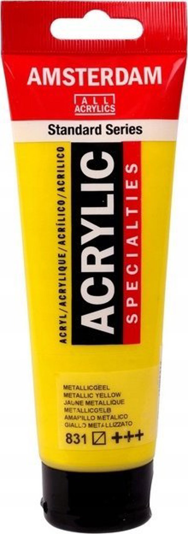 Artequipment Amsterdam Standard Series Ακρυλικό Σωληνάριο Μεταλλικό Κίτρινο 831