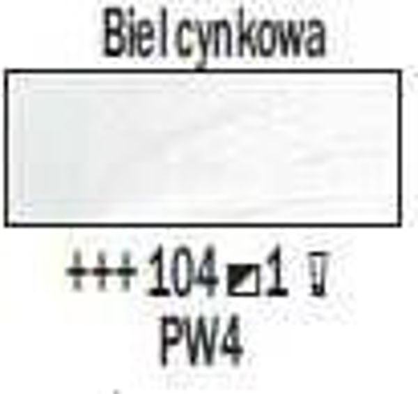 Talens Rembrandt Ελαιοχρώματα 40ml 104 Zinc White - Λευκό