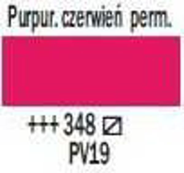 Artequipment Farba akrylowa TALENS AMSTERDAM 120ml 348 - PERMANENT RED PURPLE uniw