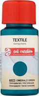 Talens Textile Χρώμα Υφάσματος 50ml - Σμαραγδί Πράσινο