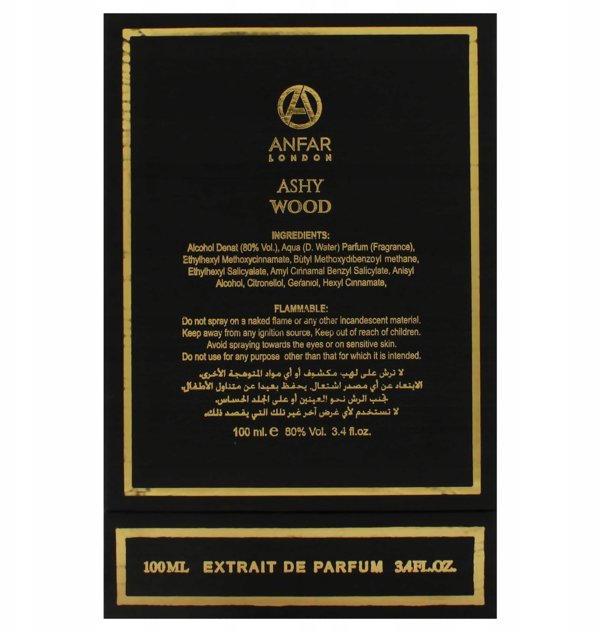 Ashy Wood Extrait de Parfum 100ml