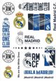 Astra Υδάτινα Τατουάζ Real Madrid RM-111, Σετ 3 Σχεδίων
