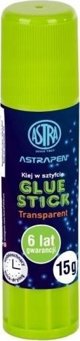 Astra Κόλλα σε Στικ Pen Διαφανής 15g (Σετ 20 Τεμάχια)