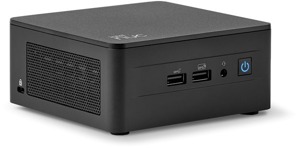 ASUS NUC 13 90AR00C1-M000L0 komputer typu barebone UCFF Czarny i7-1360P