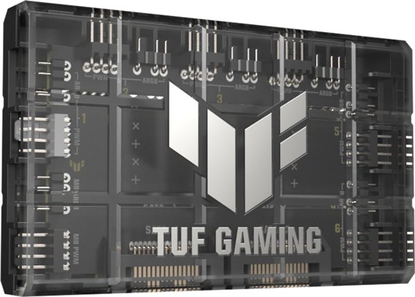 Asus TUF Gaming ARGB PWM Fan Hub - Ελεγκτής Ανεμιστήρων με Φωτισμό ARGB