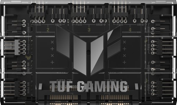 Asus TUF Gaming ARGB PWM Fan Hub - Ελεγκτής Ανεμιστήρων με Φωτισμό ARGB