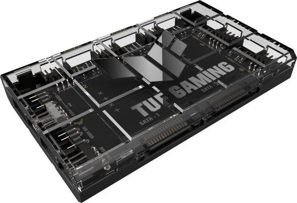 Asus TUF Gaming ARGB PWM Fan Hub - Ελεγκτής Ανεμιστήρων με Φωτισμό ARGB