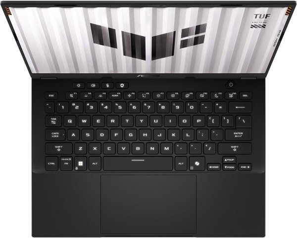 ASUS TUF Gaming A14 FA401UM-RG019 Ryzen 7 260 14.0 2.5K 165Hz IPS-level 400nits AG 32GB LPDDR5X SSD512 GeForce RTX 5060_8GB WLAN+BT Cam1080p 73WHrs NoOS Jaeger Gray