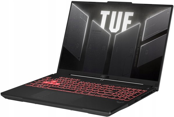 ASUS TUF Gaming F16 FX607VJ-RL001W - Core 5-210H | 16" | 144Hz | 16GB | 512GB + 512GB | W11H | RTX3050
