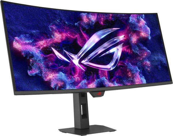 ASUS ROG Strix OLED XG34WCDMTG monitor komputerowy 86,4 cm (34") 3440 x 1440 px QD-OLED Czarny