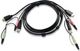Καλώδιο KVM Aten, 1.8m, Μαύρο (2L-7D02UH)