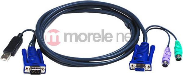 Aten 1.8m, Czarny (2L5502UP)