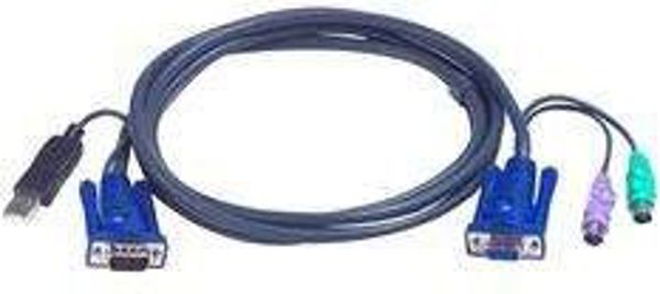 Aten 1.8m, Czarny (2L5502UP)