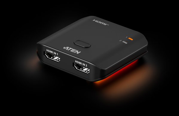 Aten VS5821 HDMI Switch 8K 2-Port, 8K στα 30Hz, Μαύρο
