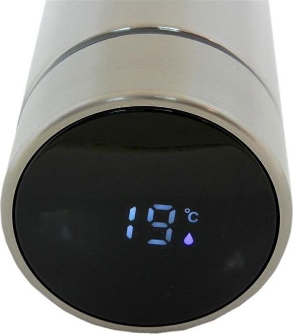 Athletic AG285F TERMOS KUBEK TERMICZNY LCD SREBRNY 500ml uniwersalny