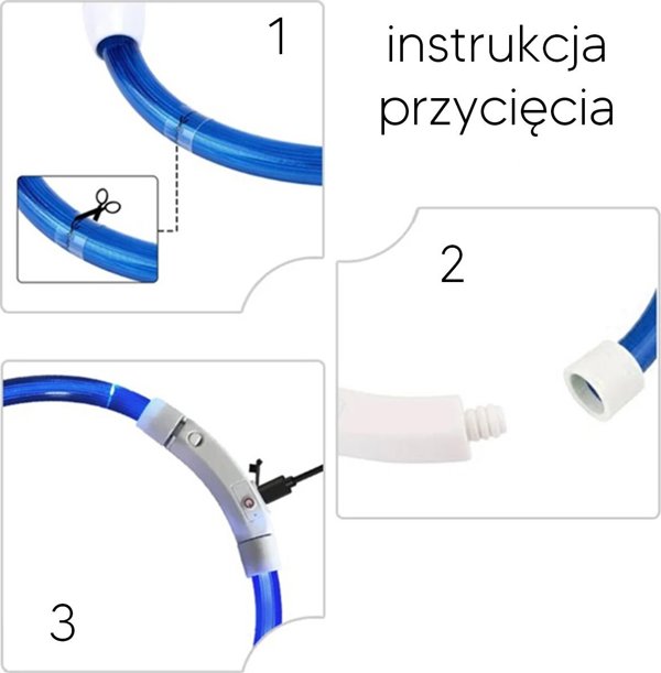 ATL DA269A Φωτιζόμενο κολάρο LED ρυθμιζόμενο RGB