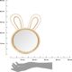 Atmosphera Okragle lustro scienne Rabbit