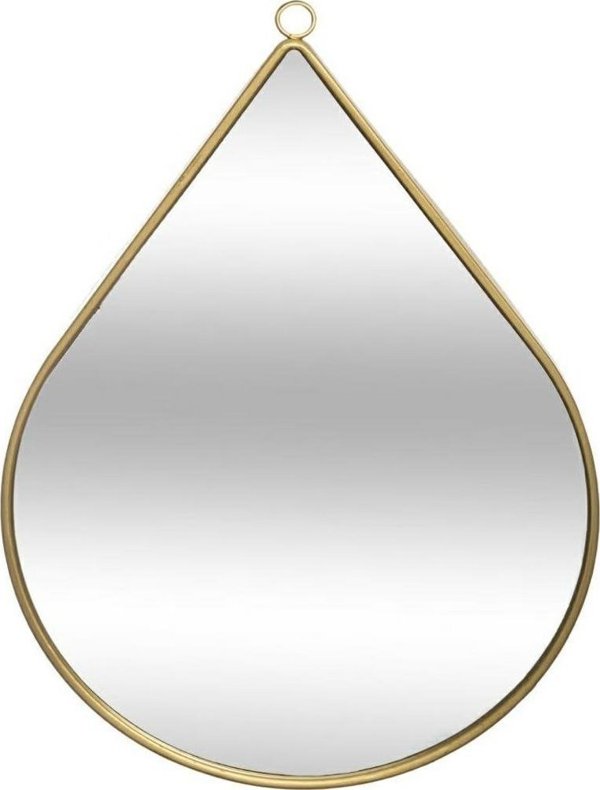 Atmosphera Lustro scienne w ksztalcie kropli, 39 cm, kolor metalowy