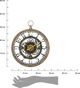 Atmosphera Ρολόι Τοίχου Meca, Αθόρυβο, 27 cm, Μαύρο/Καφέ