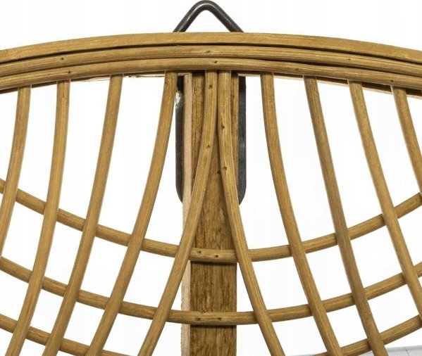 Atmosphera Lustro boho w bambusowej ramie INA, Ø 70 cm