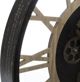 Ρολόι Τοίχου Atmosphera Meca 57 cm Μεταλλικό σε Στυλ Loft, Μαύρο