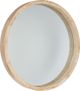 Atmosphera Drewniane lustro scienne Natalie 50 cm
