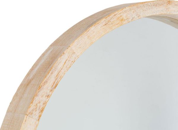Atmosphera Drewniane lustro scienne Natalie 50 cm