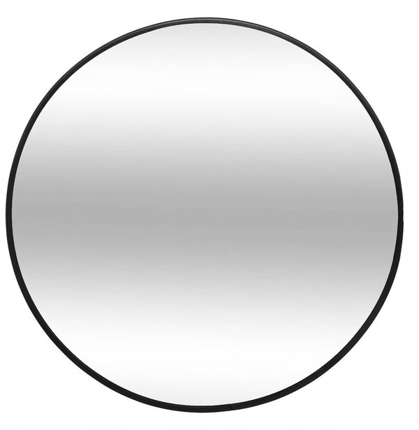 Atmosphera Okrale lustro w metalowej ramie Ø 38 cm