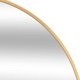 Atmosphera Lustro okragle w metalowej ramie OW 70 cm