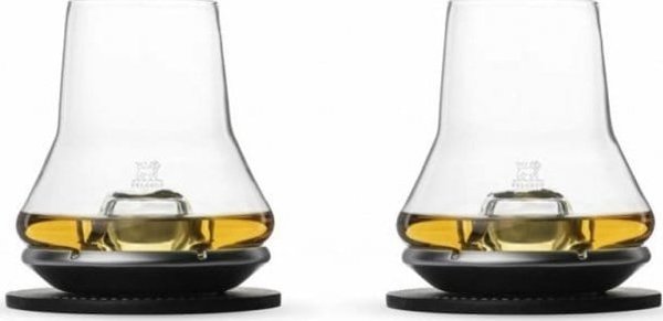 Peugeot Atmosphere Σετ Ποτήρια Ουίσκι με Βάση Ψύξης, 2 Τεμάχια