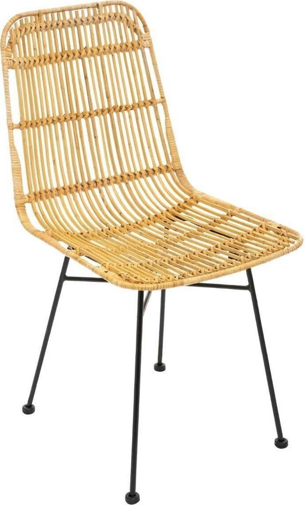 Καρέκλα τραπεζαρίας KUBU, rattan, 88 cm