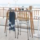 Καρέκλα τραπεζαρίας KUBU, rattan, 88 cm