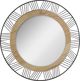 Atmosphera Metalowe okragle lustro scienne Joe 45 cm