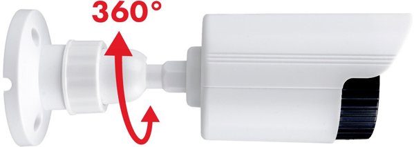Dummy Κάμερα Ασφαλείας Σωληνωτή CE IR1800 W με LED IR, Λευκή, ABS, Τροφοδοσία 2xAA