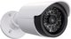 Dummy Κάμερα Ασφαλείας Σωληνωτή CE IR1800 W με LED IR, Λευκή, ABS, Τροφοδοσία 2xAA