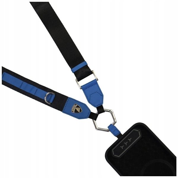 Audi Lamborghini Universal Crossbody Webbing Strap, Λουράκι Κινητού & Κλειδιών, Μπλε