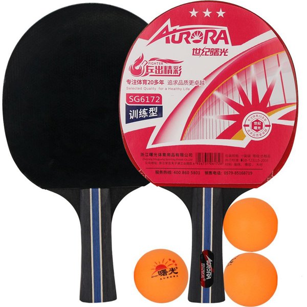 Aurora Σετ Πινγκ Πονγκ SG6172, Ρακέτες και Μπαλάκια για Επιτραπέζια Αντισφαίριση